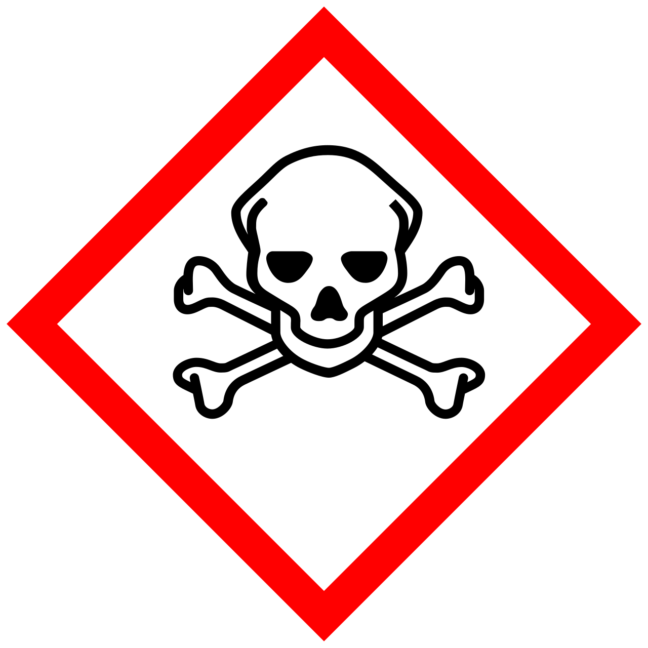 Toxic chemical icon.