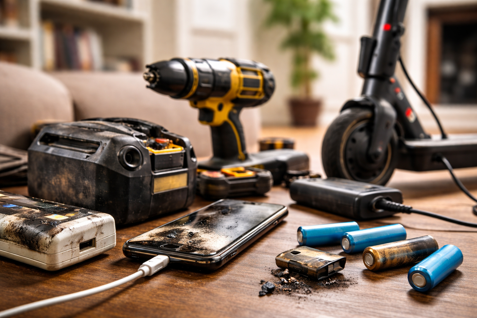 Featured image for “The Hidden Danger at Home: Lithium-Ion Battery Safety Tips for Families”